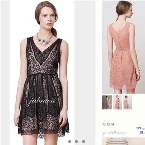 Yoana Baraschi Black Lace Dress from Anthropologie